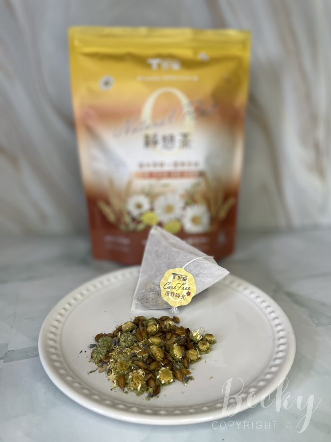 無咖啡因茶包推薦 | T世家 漫野時光 無咖啡因茶系列 菊花麥香靜憩茶