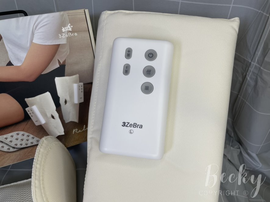 小腿按摩器推薦｜3ZeBra 好腿力 氣壓小腿按摩器細節