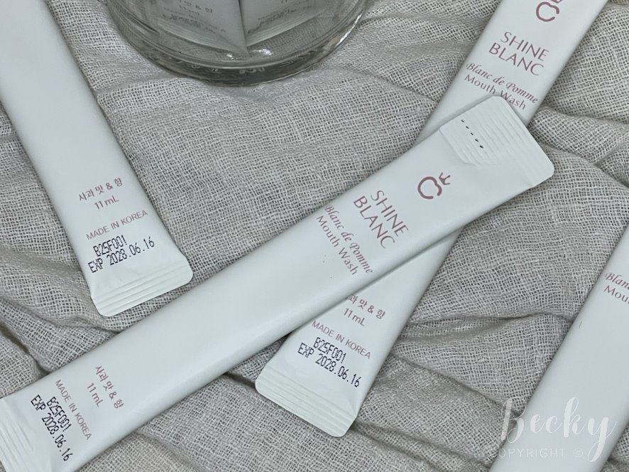 潔淨清新漱口水推薦 | 關於韓國SHINE BLANC 潔淨清新漱口水推薦 | 關於韓國SHINE BLANC