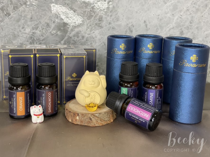 美國Pavaruni香氛 | 100% 單方純植物精油、香薰精油開箱