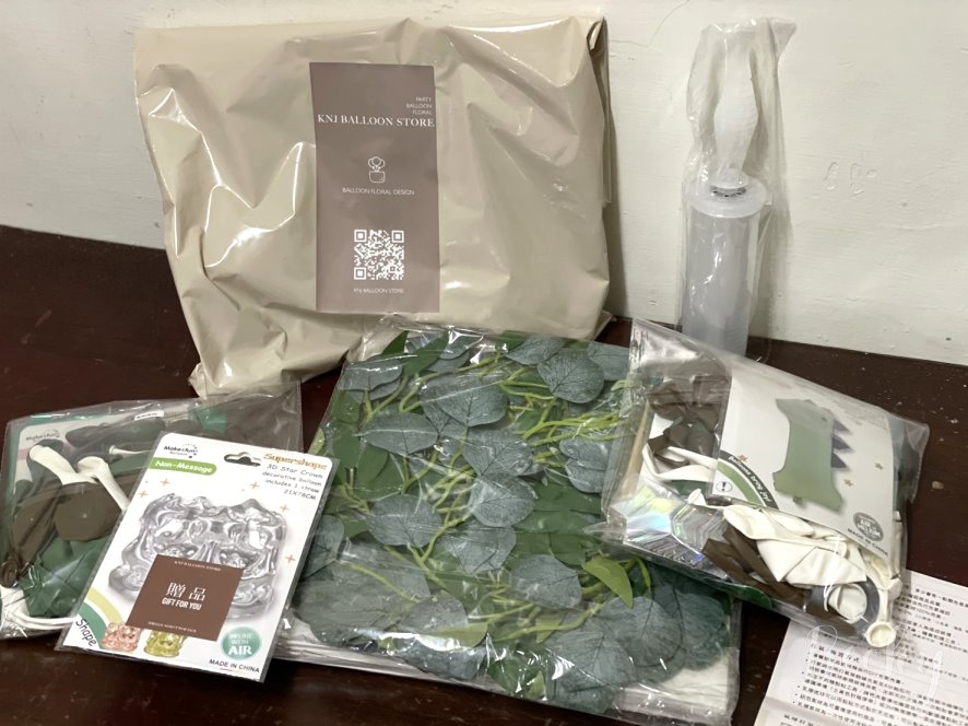 寶寶週歲佈置推薦 | KNJ Balloon Store氣球開箱